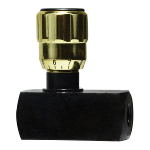 High Pressure Flow Control Valve, 1/2 in Nominal, FNPT Connection, 0 to 42 gpm