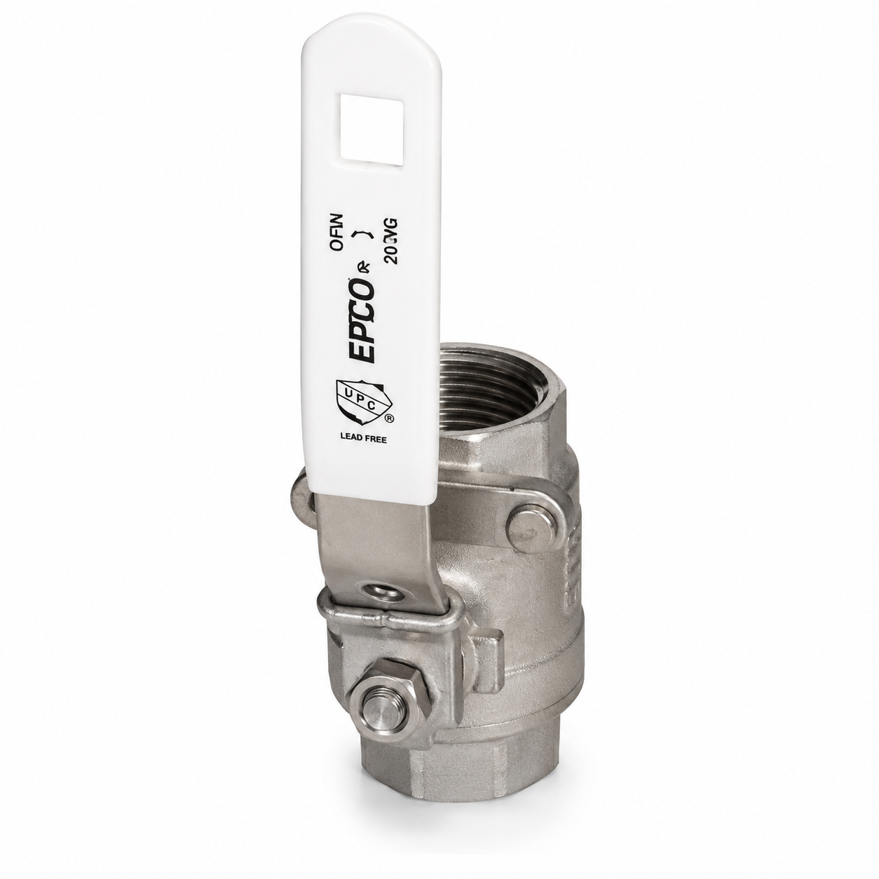 2-1/2 in. 316 Stainless Steel In-Line Full Flow Ball Valve