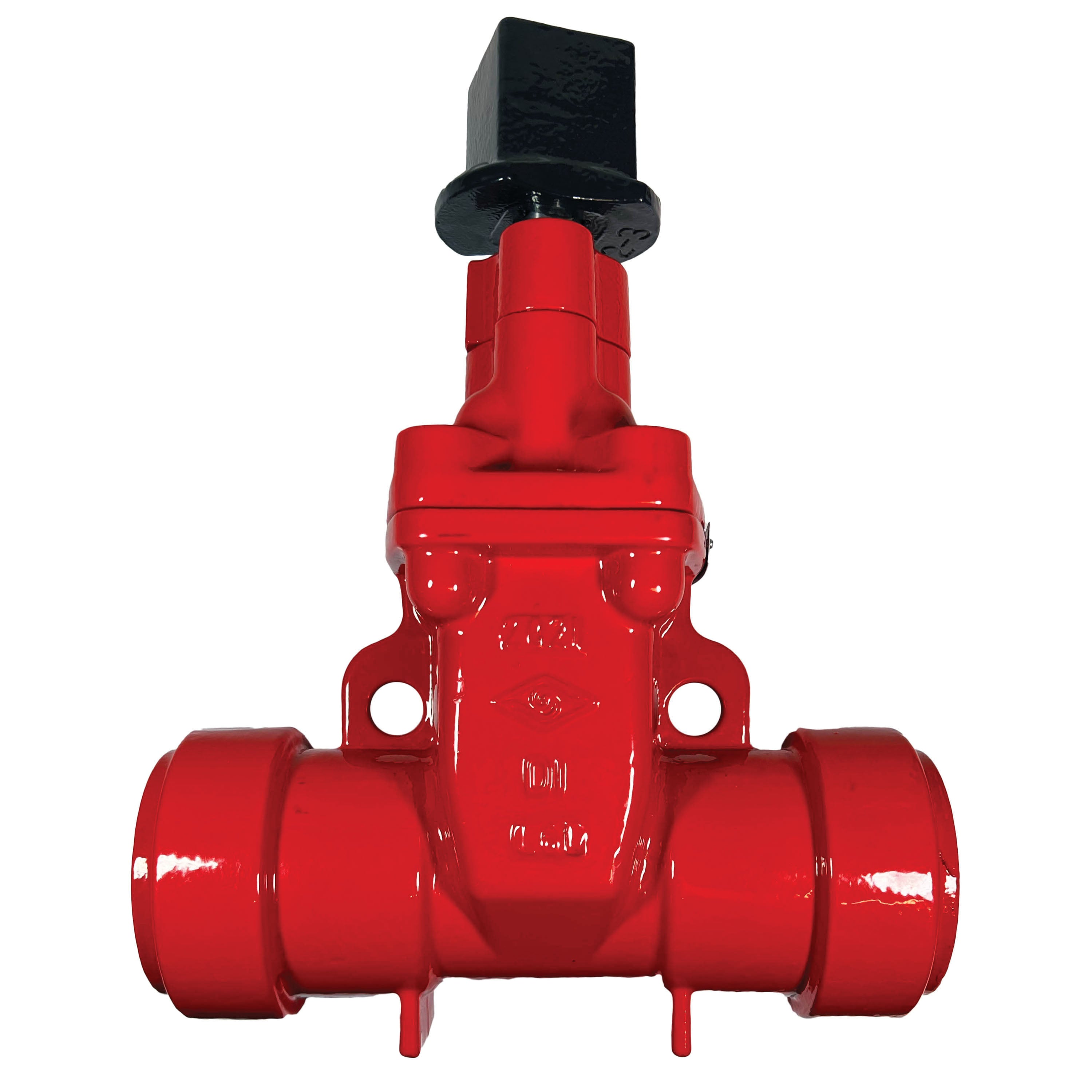 2" DI, RT X RT Gate Valve, NRS W/ OP NUT