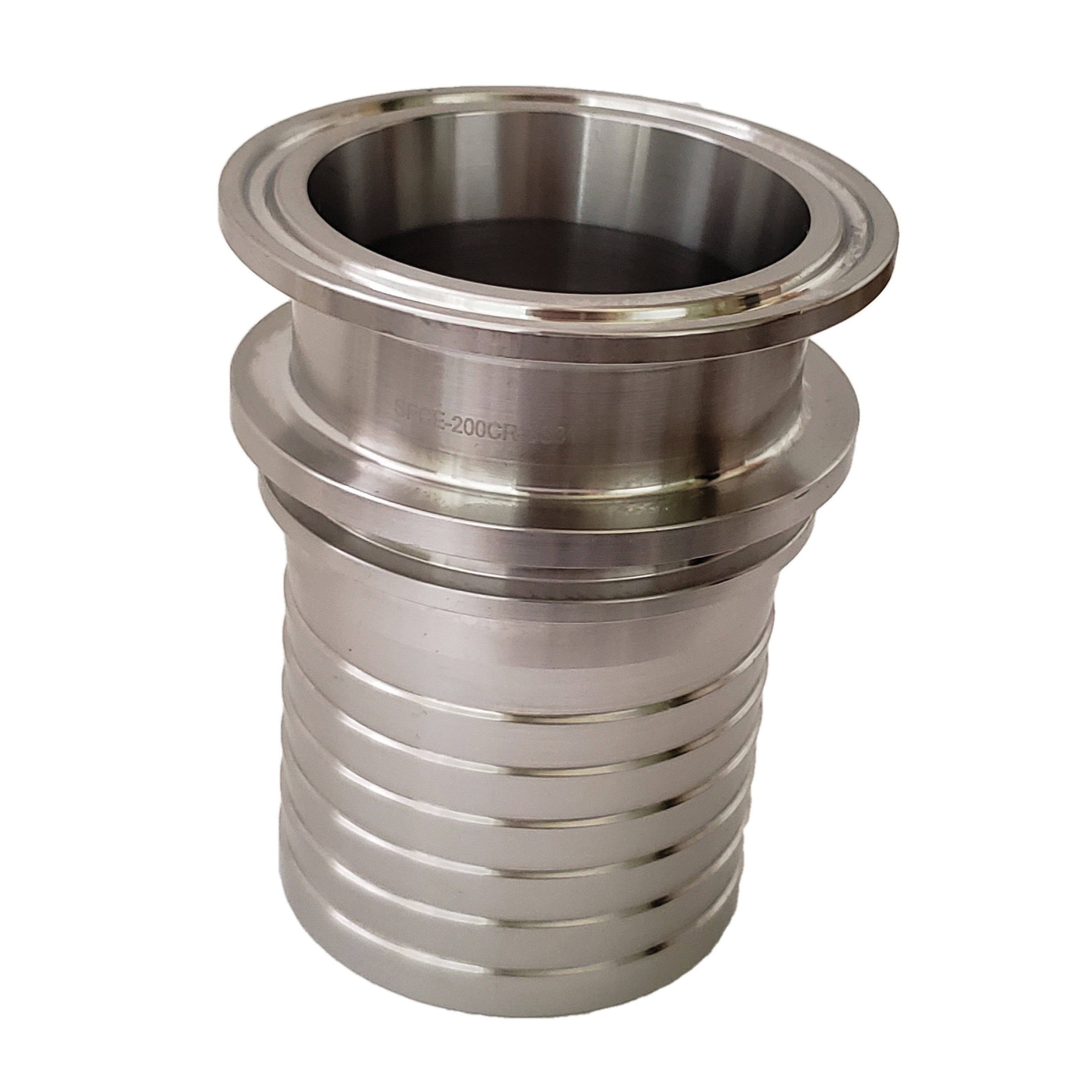 2 CRIMPLOK CLAMP END X HOSE SHANK