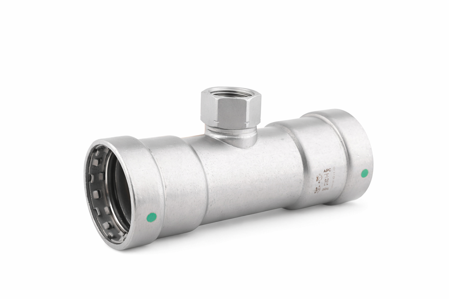 3/4" x 1/2" ArmorPress CS P x P x F TEE - WATER (EPDM) - Fittings N' Valves
