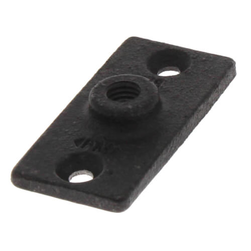 3/8" Black Plain Ceiling Plate