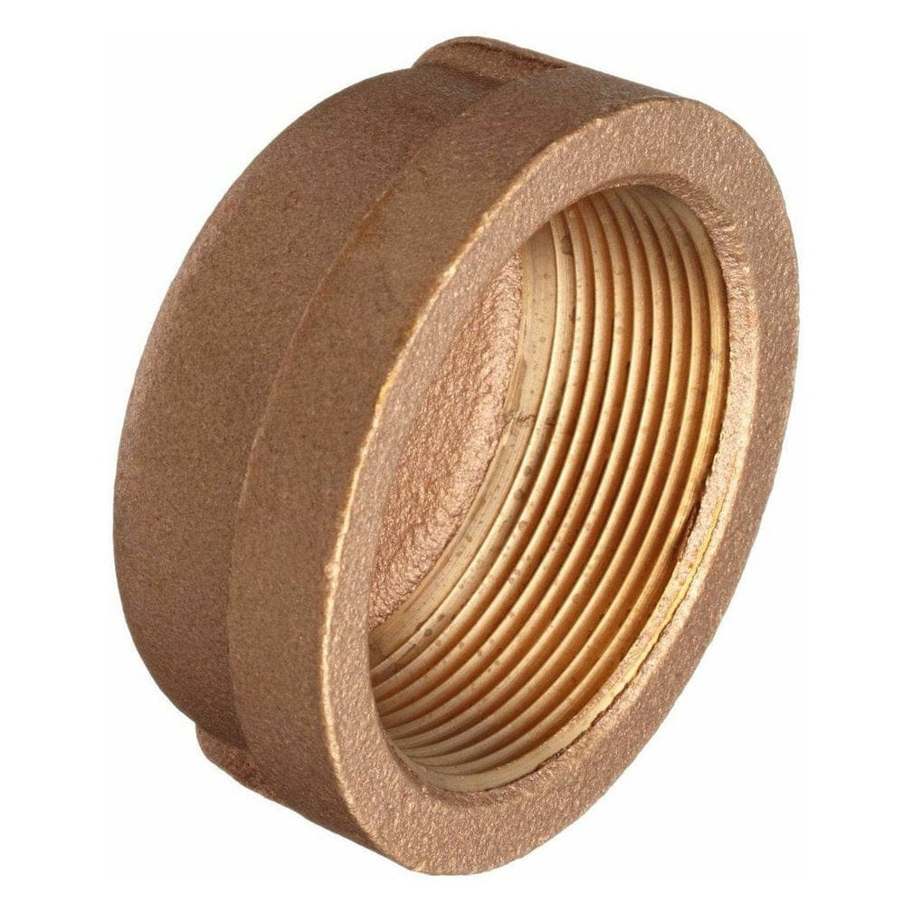 1/8" Brass Cap Domestic (Lead Free)