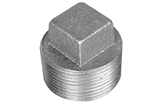 3/8" BLACK MALLEABLE REGULAR CORED PLUGS