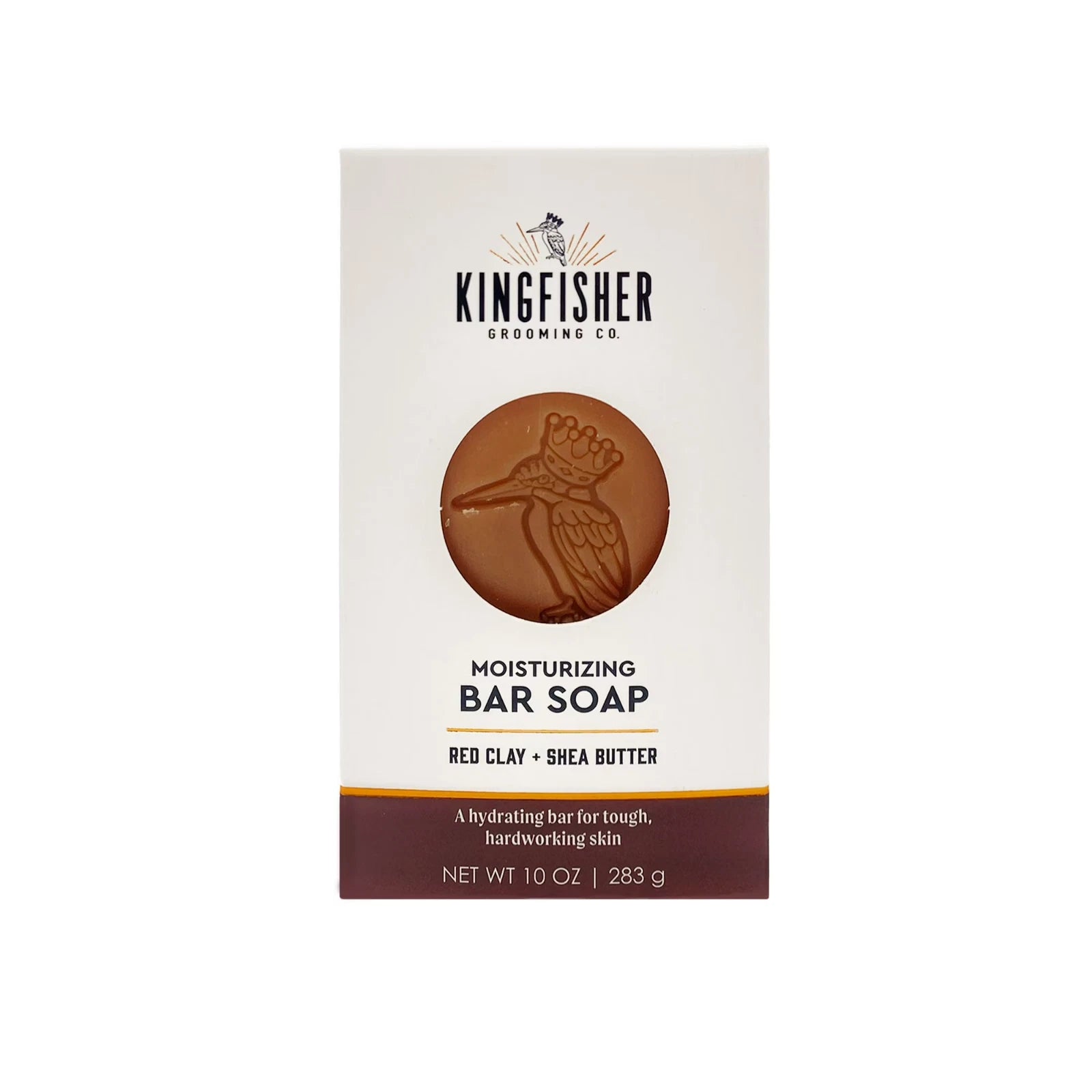 (3 pack) Kingfisher Co. Men's Moisturizing Bar Soap, Bourbon and Maple, 10 oz - Fittings N' Valves