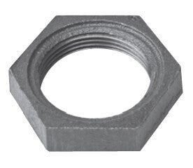 1" Black Iron Locknut