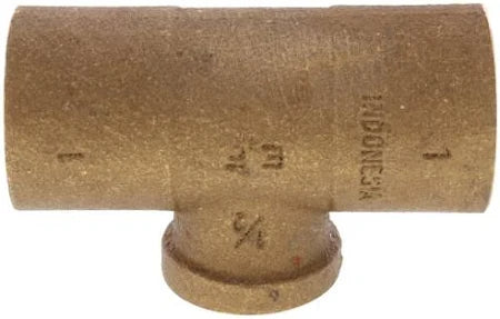 3/4" x 3/4" x 1/2" C x C x F Cast Brass (Lead Free)