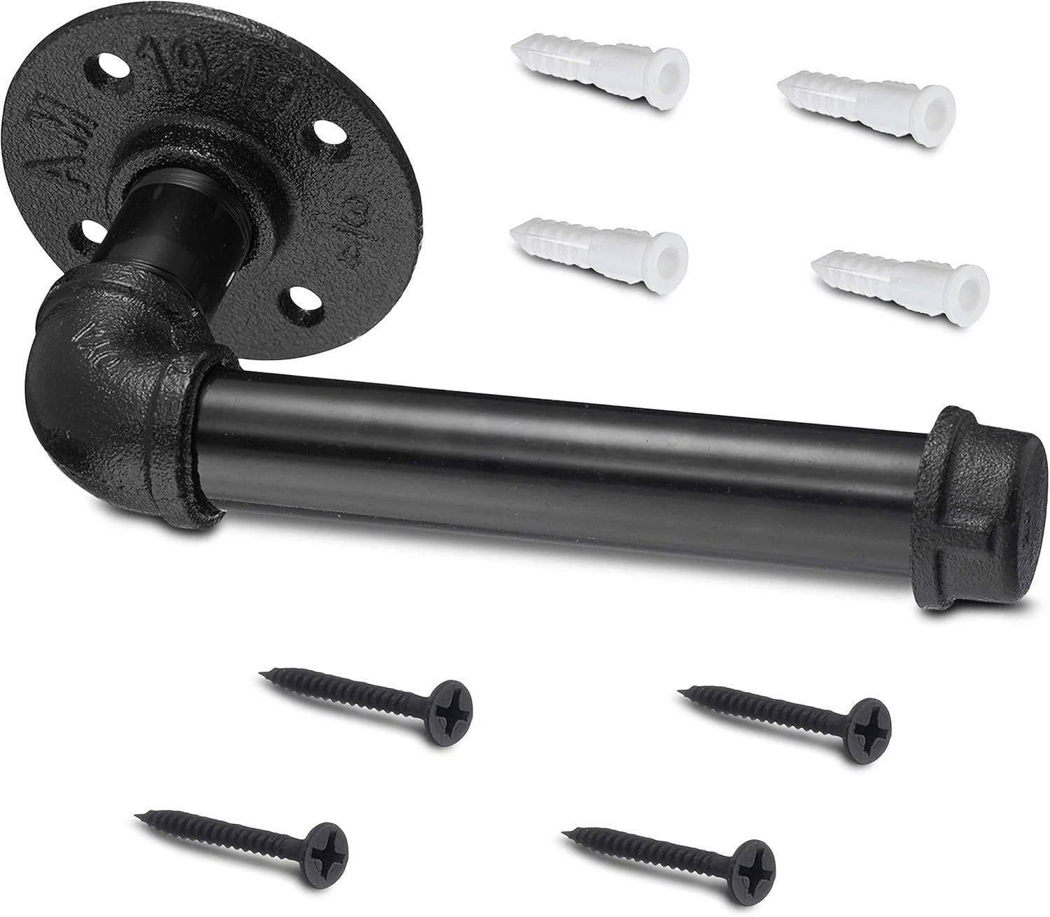 Black Iron Electroplated Toilet Paper Holder