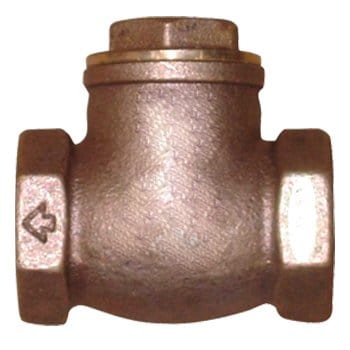 1" IPS B62 Bronze Swing Check Valve