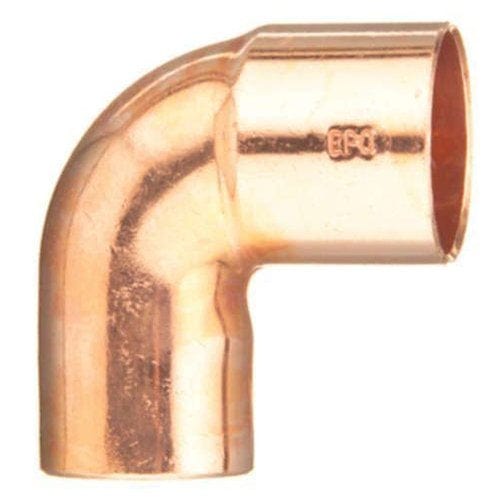 3-1/2" FTG x C 90° Copper Street Elbow