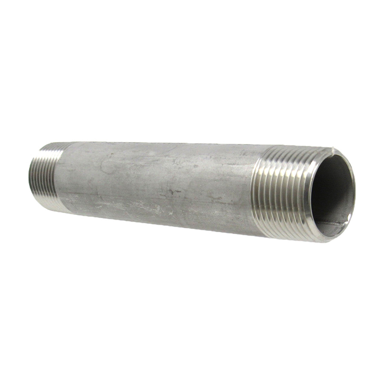 3/8" x 3" Schedule 80 Stainless Steel Nipple