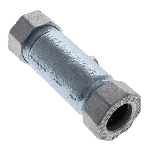 1" IPS Style 65 Water Service Compression Dresser Coupling for Steel Pipe (short)