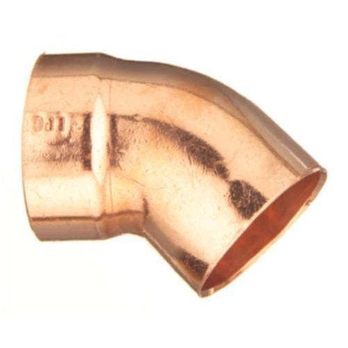 1-1/4" DWV FTG x C Copper 45° Street Elbow