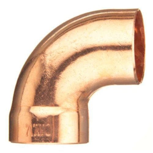 4" DWV FTG x C Copper 90° Street Elbow