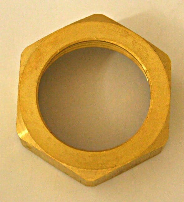 Prier Coupling Nut, Brass 1" for C-212