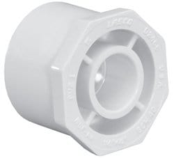 3" X 2" PVC Schedule 40 Bushing SP x SLIP