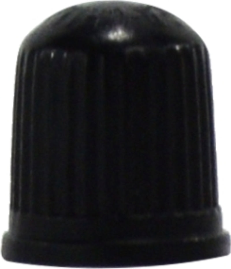 BLACK PLASTIC CAP
