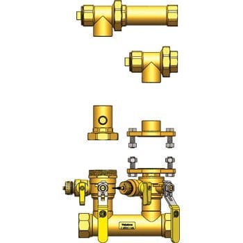 1-1/2" FIP Hydro-Core NB Component Kit: Wall 3 - Fittings N' Valves