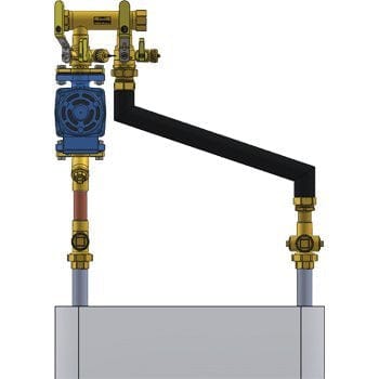 1-1/4" FIP Complete NBP Kit - Floor/Top - Fittings N' Valves