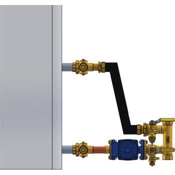 1-1/2" FIP Complete NBP Kit - Wall Hung