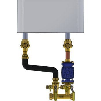 1-1/2" FIP Complete NBP Kit - Wall Hung
