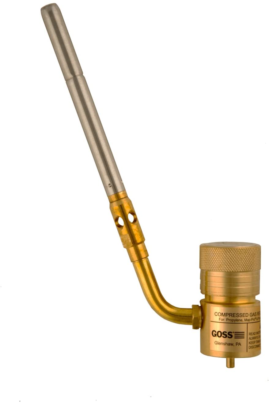 Goss Soldering Brazing hand torch with hot turbine flame GHT-100