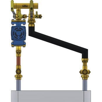 1-1/4" SWT Complete NBP Kit - Floor Standing/Top Mounted - Fittings N' Valves
