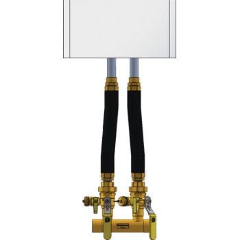 1-1/4" SWT Complete NBP Kit - Wall Hung Integral - Fittings N' Valves