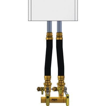 1-1/4" SWT Complete NBP Kit - Wall Hung Integral - Fittings N' Valves