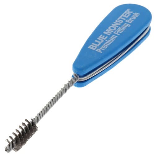 3/8" (O.D.) Blue Monster Heavy-Duty, Professional Plumbing/Refrigeration Brushes