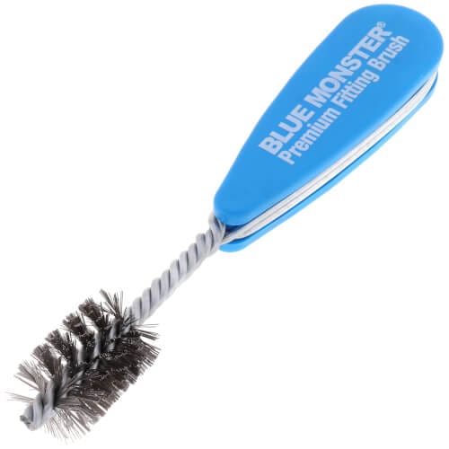 7/8" (O.D.) Blue Monster Heavy-Duty, Professional Plumbing/Refrigeration Brushes