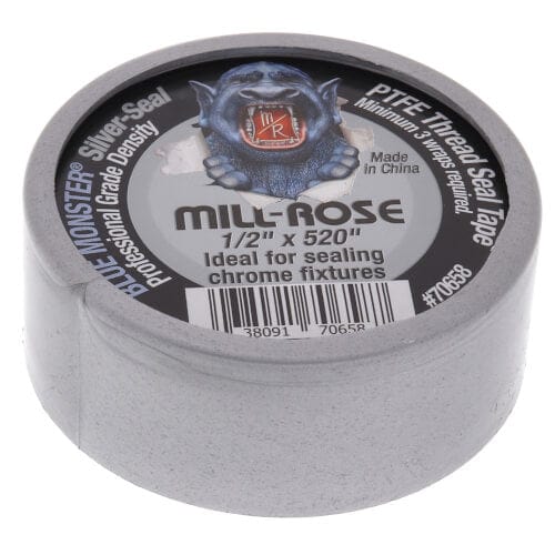 1/2" x 520" roll Blue Monster Silver-Seal PTFE Thread Seal Tape