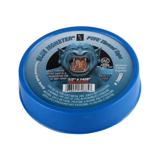 1/2" x 1429" roll Blue Monster™ PTFE Thread Seal Tape