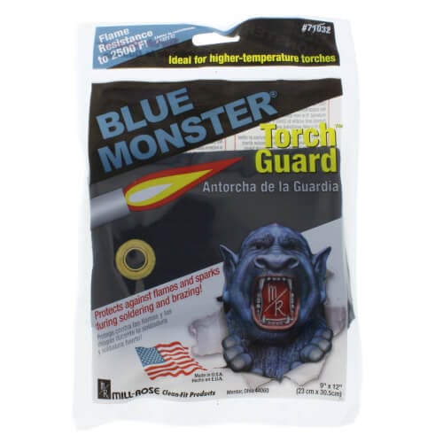 9" x 12" Blue Monster Torch Guard Heat Shield