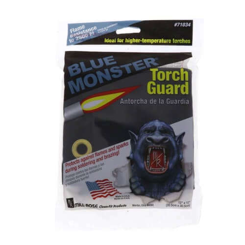 12" x 12" Blue Monster Torch Guard Heat Shield