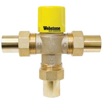 1/2" SWT Lead Free Thermostatic Mixing Valve W/Check