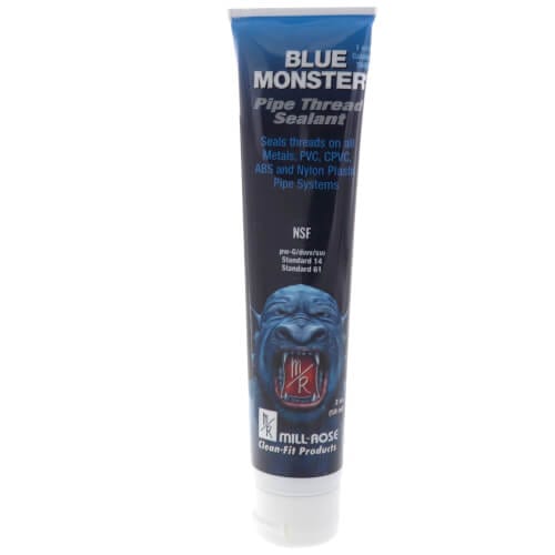 2 Ounce Tube Blue Monster Heavy-Duty Industrial Grade Thread Sealant