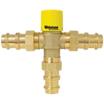 3/4" Press Lead Free Thermostatic Mixing Valve