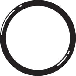 1/2" Viton Union O-Ring (Current Style)