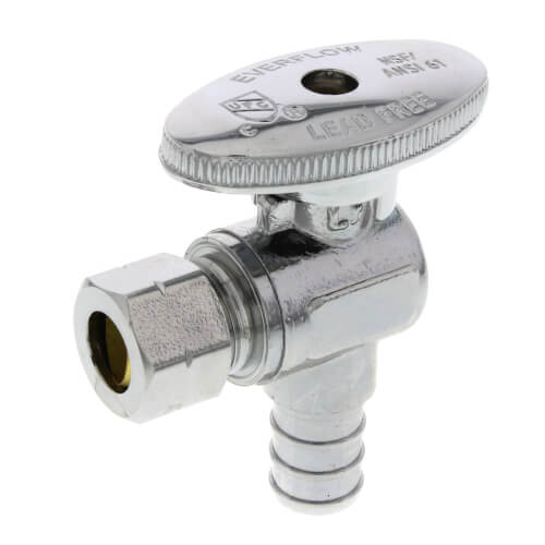 1/2" F1960  x 3/8" COMP PEX Water Stop