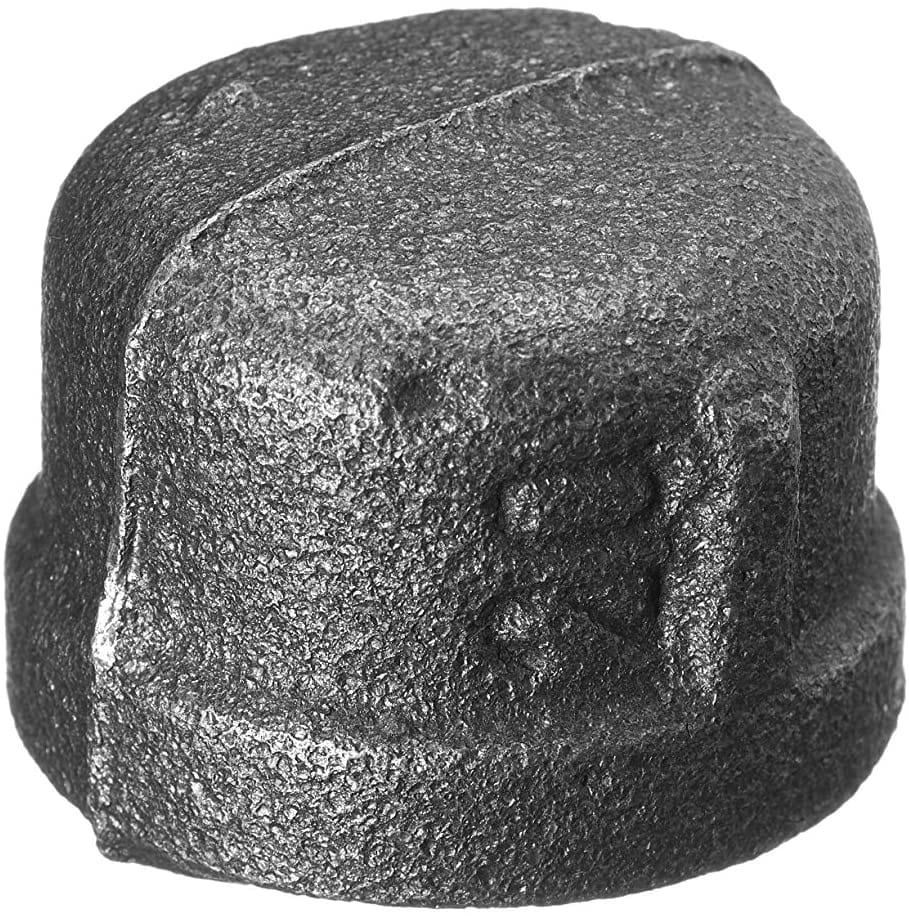 3/4" Black Cap