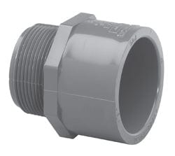 1-1/4" MPT x Slip Male Adapter