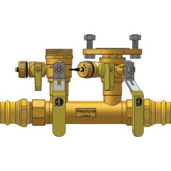 1-1/4" Press Run x 1" Hydro-Core Right - Fittings N' Valves