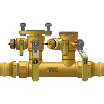 1-1/2" Press Run x 1-1/4" Hydro-Core Left - Fittings N' Valves