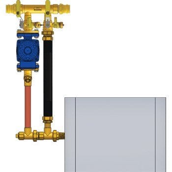 1-1/4" FIP Complete NBP Kit - Floor Standing/Side Mount - Fittings N' Valves