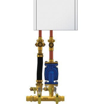 1-1/4" FIP Complete NBP Kit - Wall Hung - Fittings N' Valves