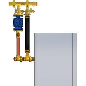 1-1/2" FIP Complete NBP Kit - Floor Standing/Side Mount