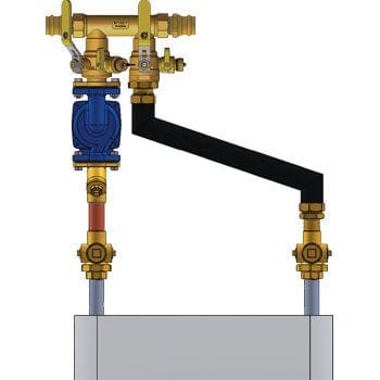 1-1/2" FIP Complete NBP Kit - Floor Standing/Top Mount