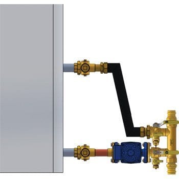 1-1/2" FIP Complete NBP Kit - Wall Hung