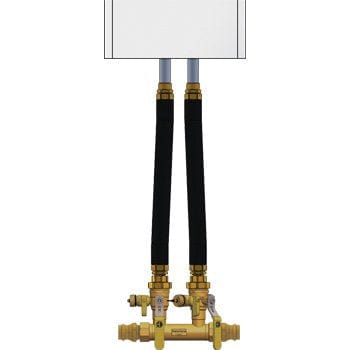 1-1/4" FIP Complete NBP Kit - Wall Hung Integral - Fittings N' Valves
